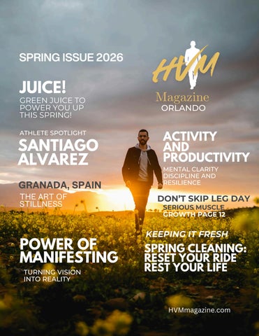 High Value Man Magazine Spring Issue 2026