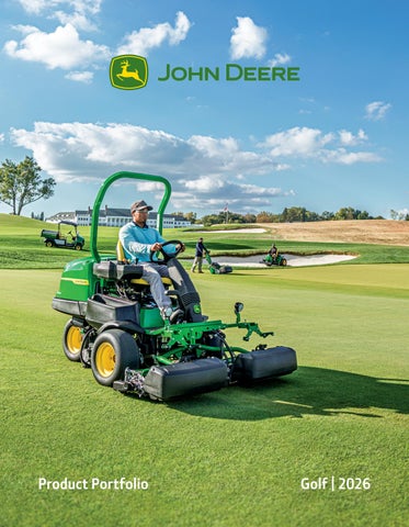 Golf Product Portfolio 2026