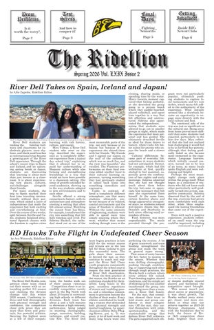 The Ridellion Spring Issue 2026
