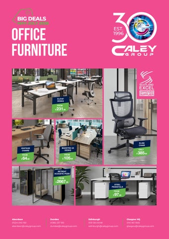 The Caley Group - Big Deals - Office Furniture - 2026 (May-July)