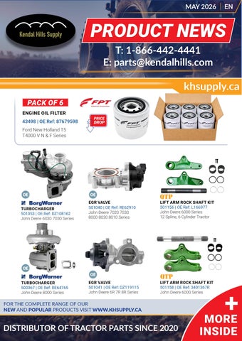 May 2026 Product News is Here!!