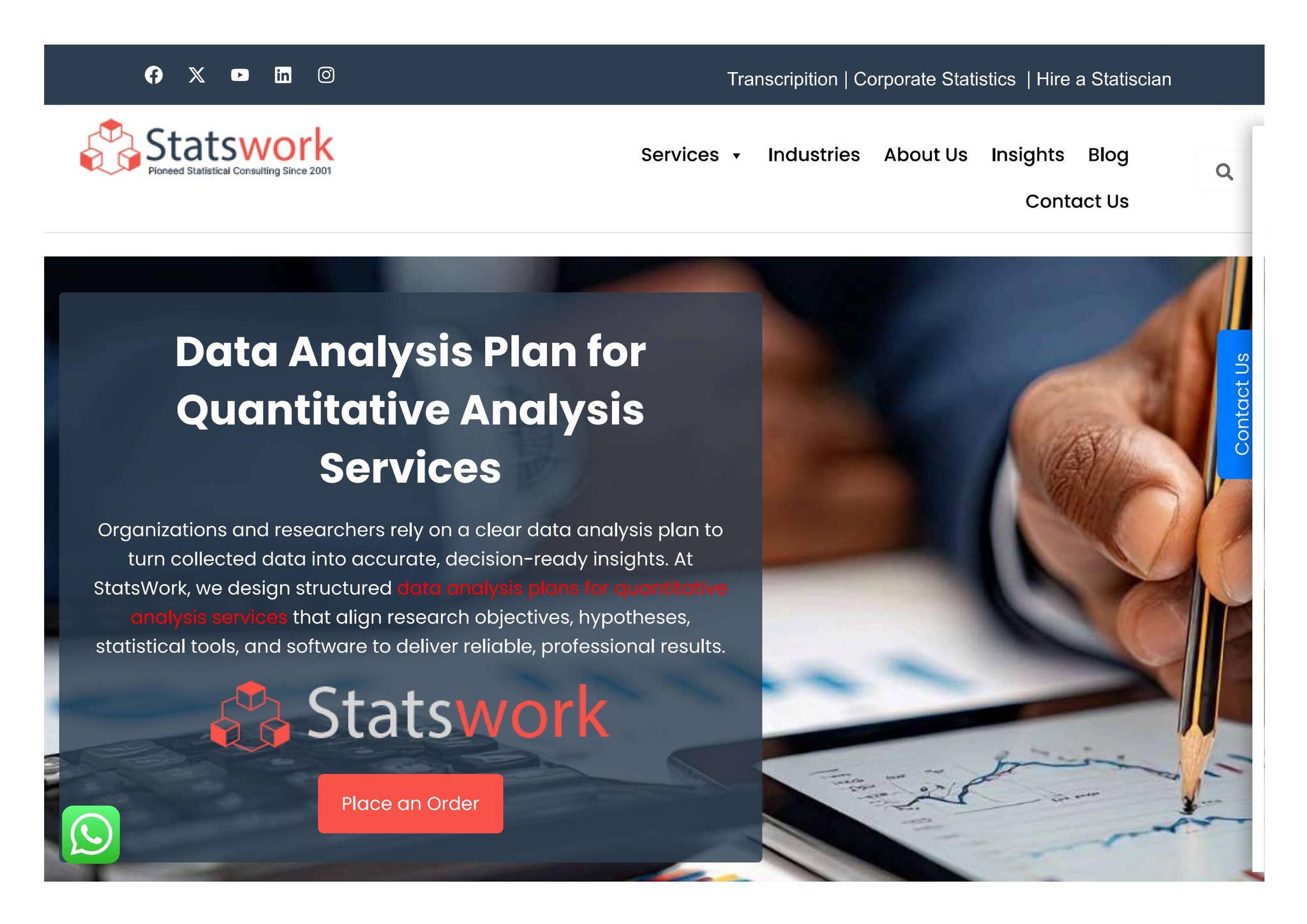 Quantitative Support Quantitative Analysis Services for Data Planning Support by kivlan2002 ...