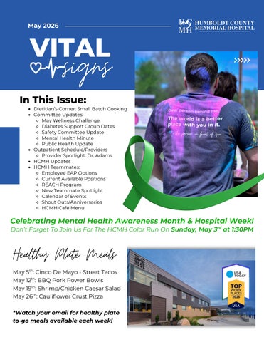 May 2026 Vital Signs