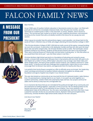 Falcon Family News - May 2026