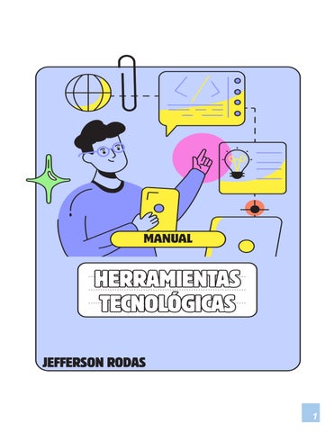 Manual herramientas tecnologícas