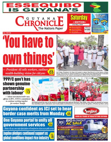 Guyana Chronicle E-Paper 02-05-2026