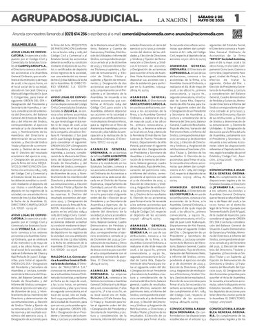 SUPLEMENTO - AGRUPADOS - EDICIÓN 11.237