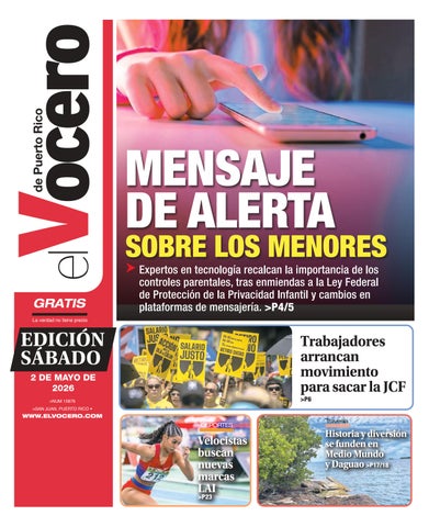EL VOCERO | Edición sábado, 2 de mayo de 2026 