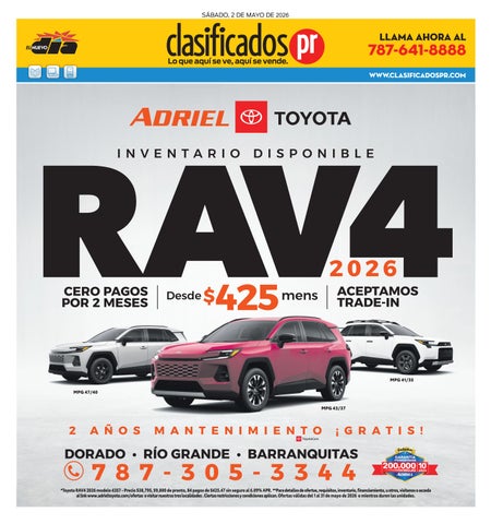 Clasificados PR 05-02-2026