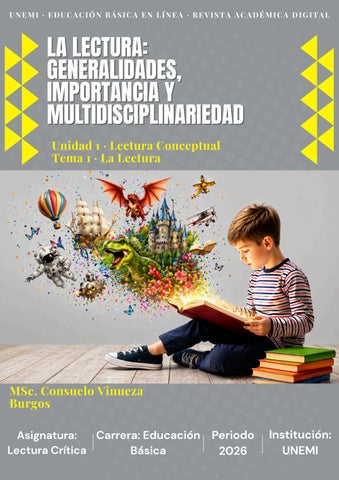 La Lectura Generalidades, Importancia y Multidisciplinariedad3