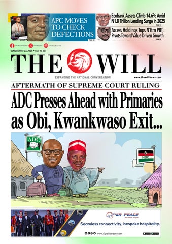THEWILL NEWSPAPER MAY 03, 2026