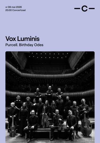 vr 08 mei 2026 / Vox Luminis