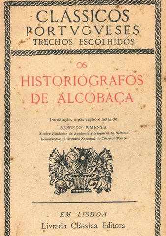 Os Historiógrafos de Alcobaça