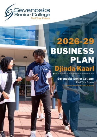 2026-29 Sevenoaks Senior College Business Plan