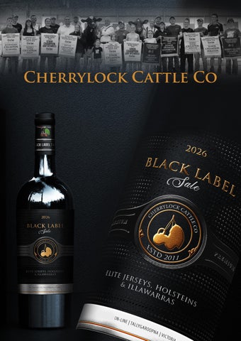 Cherrylock Cattle Co Black Label Sale