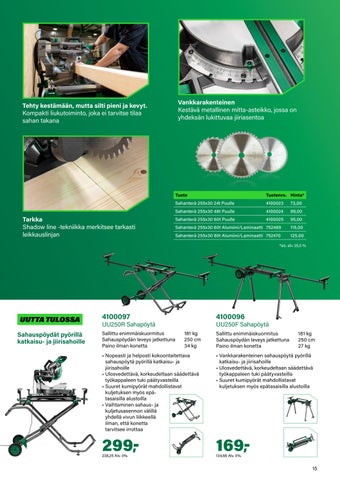 HiKOKI Highlights 01-2026 FI 第 15 页