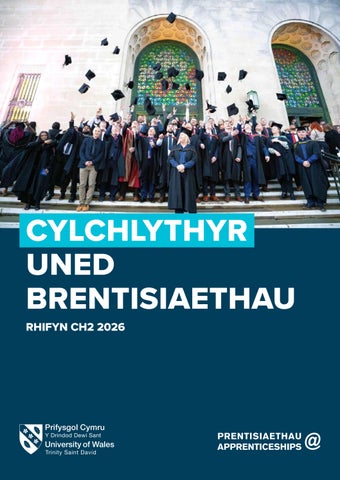 Cylchlythyr Uned Prentisiaethau PCYDDS: EBRILL 2026
