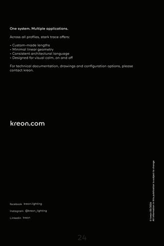 kreon trace 灯饰手册 第 24 页