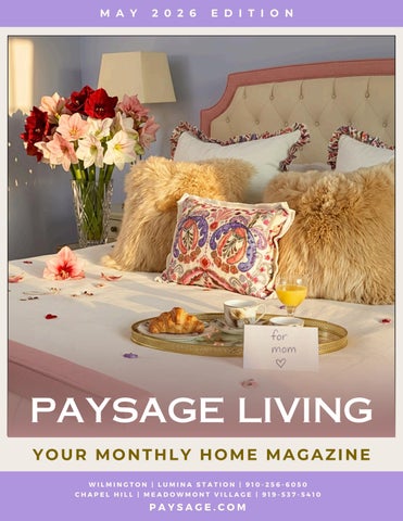 May 2026 - Paysage Living Magazine