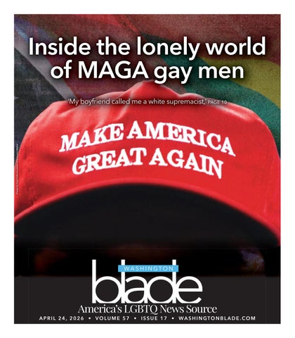 Washington Blade, Volume 57, Issue 17, April 24, 2026