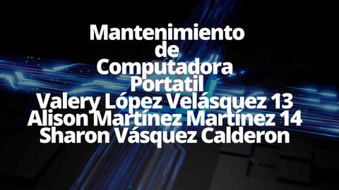 Mantenimiento de computadora
