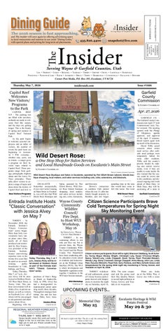 The Wayne & Garfield County Insider May 7, 2026