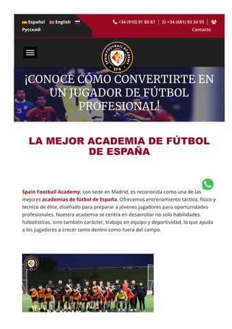 Football Player Trials in Spain | Spain Football Academy