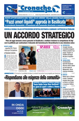 Cronache del 5 maggio 2026