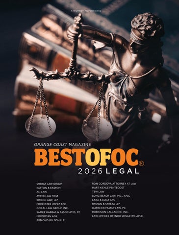 Best of OC Legal 2026
