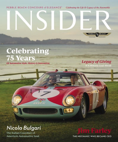 Pebble Beach Concours INSIDER Summer 2026