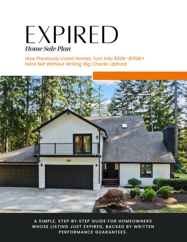 Expired Home Profit Plan - Lead Magnet
