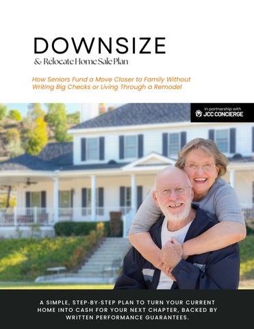 Downsize and Relocate Home Sale Plan - Lead Magnet