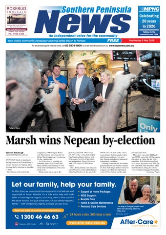 Southern Peninsula News 6th May 2026