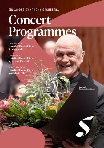 Singapore Symphony Orchestra May 2026