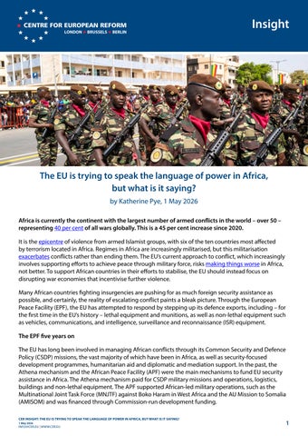 The EU is trying to speak the language of power in Africa, but what is it saying?