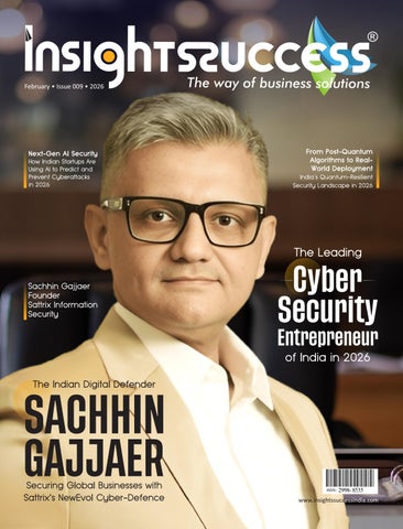 The Leading Cyber Security Entrepreneur of India in 2026