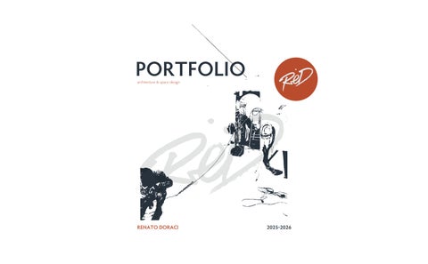 Renato Doraci | Architecture & Space Design Portfolio 2025-2026
