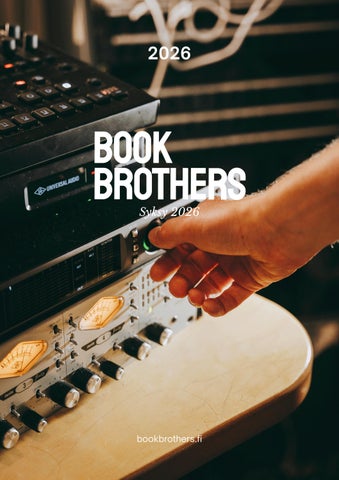 Book Brothers Syyskatalogi 2026
