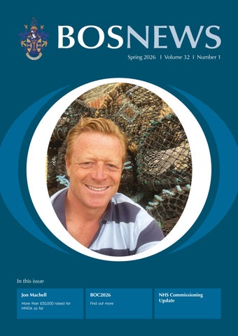 BOS News Spring 2026 Vol 32 No 1