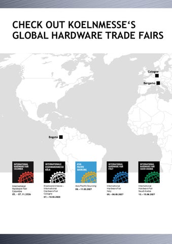 Koelnmesse: 全球 Competence in Hardware 第 2 页