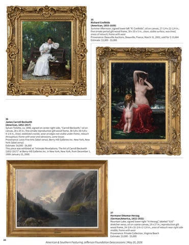 美国 × Southern Featuring Jefferson Foundation Deaccessions | May 20, 2026 第 20 页