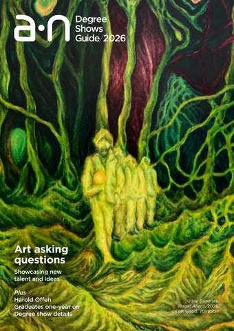 a-n Degree Shows Guide 2026