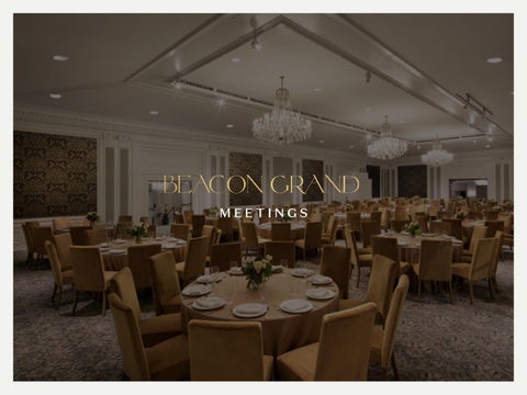 Beacon Grand Meeting Brochure