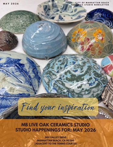 May '26  - Ceramics Newsletter 