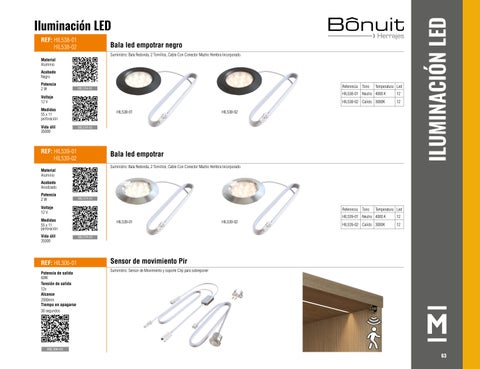 Madecentro Colombia 灯饰目录 · Cátalogo herrajes - Iluminación LED 第 4 页
