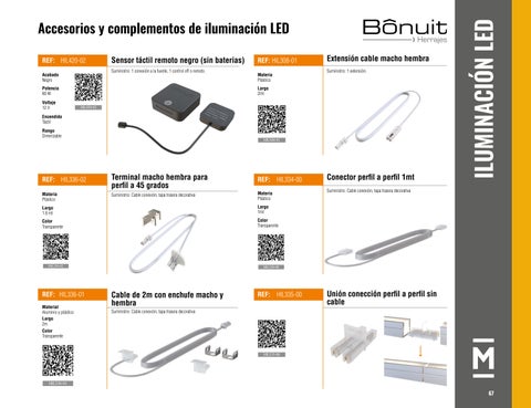 Madecentro Colombia 灯饰目录 · Cátalogo herrajes - Iluminación LED 第 8 页