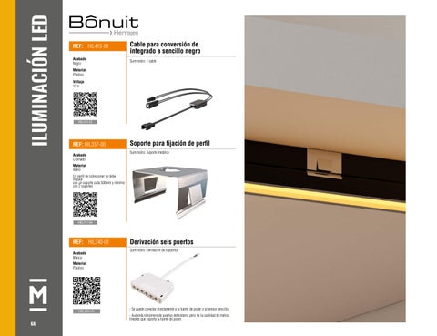 Madecentro Colombia 灯饰目录 · Cátalogo herrajes - Iluminación LED 第 9 页