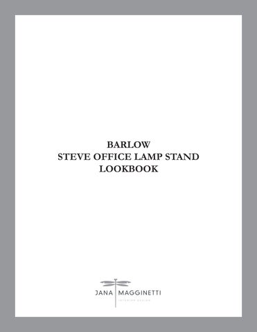 B.M STEVE LAMP STAND LOOKBOOK