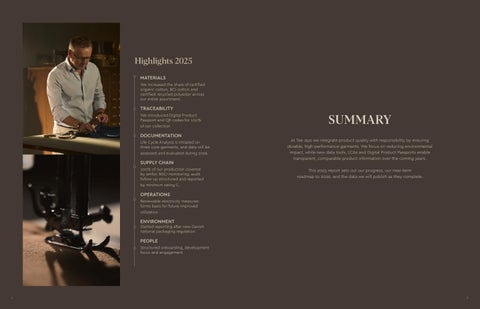 TEE JAYS ESG REPORT 2025 第 2 页