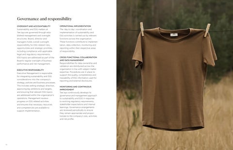 TEE JAYS ESG REPORT 2025 第 9 页
